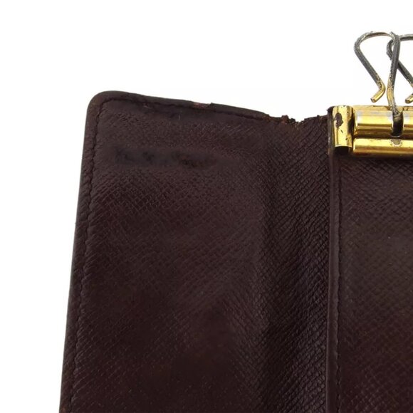 Louis Vuitton key case Damier beige Damier canvas Authentic used T18405 - Picture 8 of 9